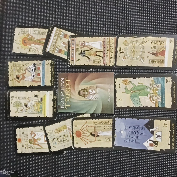 Tarot card, Oracle cards, 1001 Dream Book bundle. Egyptian African Divine - Picture 7 of 15